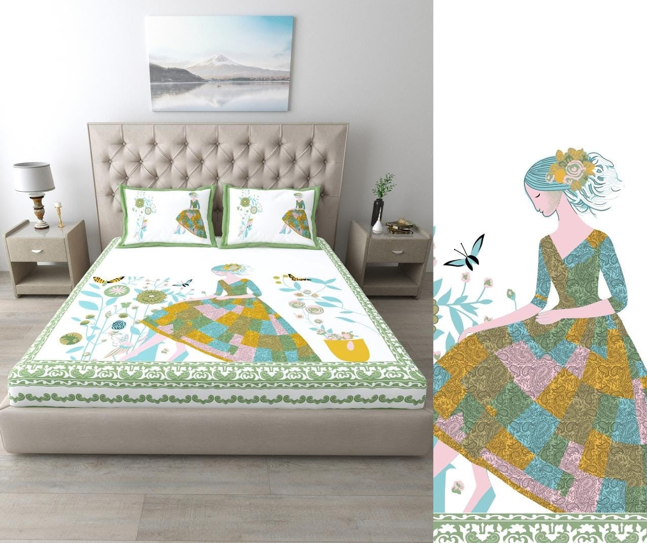 Jumbo size bedsheet